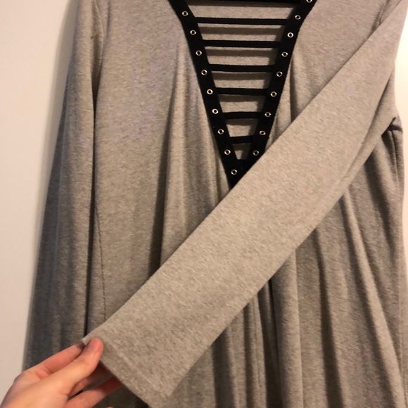 Gray Sweater Size M - Picture 3 of 4